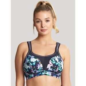 PANACHE 7341A NON WIRED SPORTS BRA IN WATERCOLOR SIZE 32J